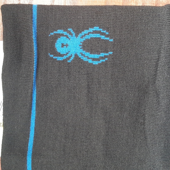 Spyder Ski Gator Neck Tube, Black Blue, New. - Picture 2 of 8